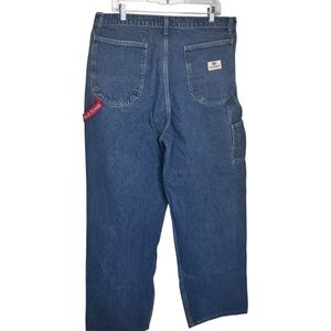 Polo Ralph Lauren carpenter jeans mens Classic Blue Denim Jeans size 38x34